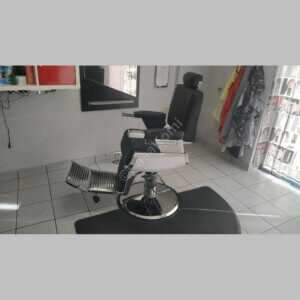 Καρέκλα Barber "CLASSIC" Inox Black - Image 5