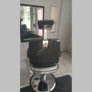 Καρέκλα Barber "CLASSIC" Inox Black - Image 9