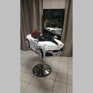 Παιδικό κάθισμα κομμωτηρίου "BMW" White