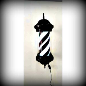 Barber Pole "DUKE" dark