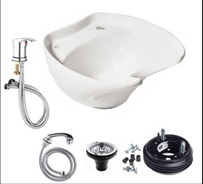 Σετ Επιτραπέζιου Λουτήρα λευκό